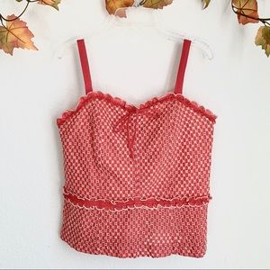 Marc Jacobs ruffle tank top